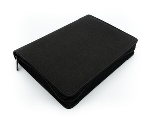 직물로 된 지퍼 방식의 펜 케이스