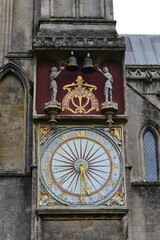 old clock on a building