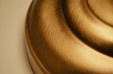 Bronze detail close-up with blur