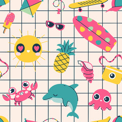 Seamless summer pattern 