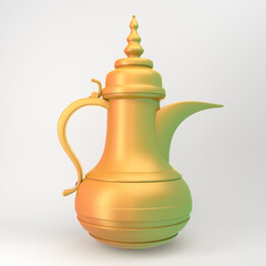 Cartoon Ramadan Coffee