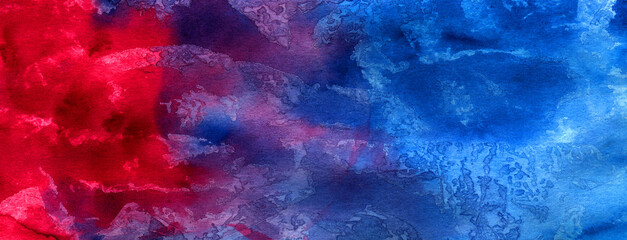 Hand drawn colorful watercolor background 