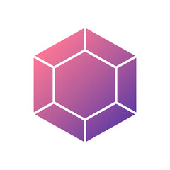 Simple icon gem element for your design