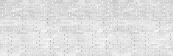 Fototapeta na wymiar white brick wall texture seamless