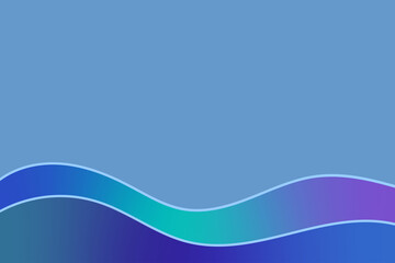 abstract background with gradient waves