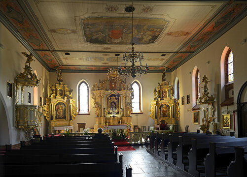 Pelplin, Poland - The Corpus Christi Church was erected at the turn the 14th and 15th centuries.