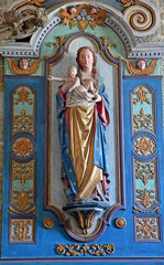 Penmarch; France - may 16 2021 : Notre Dame de la Joie chapel
