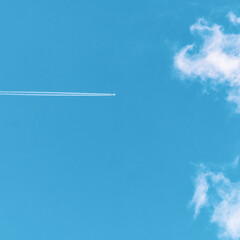 airplane flying in the sky