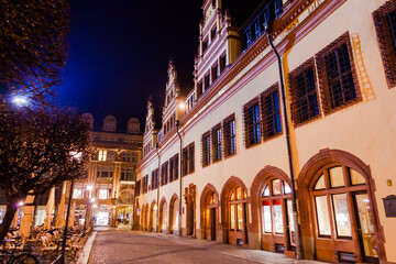 Leipzig city center and architecture