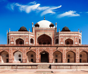 Humayun's Tomb famous tourist attraction destination. Delhi, India