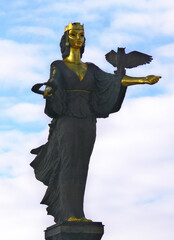 Saint Sofia statue in city center