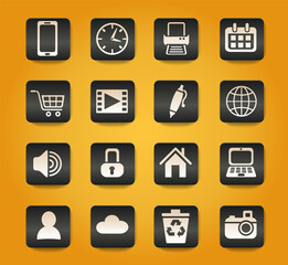blog icon set