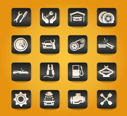 Auto Service Icons