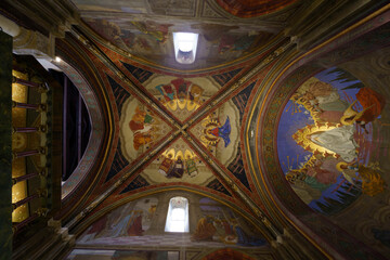 Nardò, historic city in Lecce province, Apulia. Cathedral interior