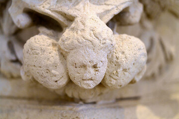 Nardò, historic city in Lecce province, Apulia. Cathedral interior