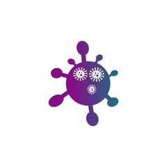Fototapeta premium virus illustration