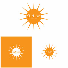 Sun Vector illustration Icon logo template