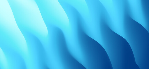 Blue abstract wavy background for banner, flyer and poster. Dynamic effect. Vector illustration. Cover design template. Can be used for advertising, marketing or presentation.