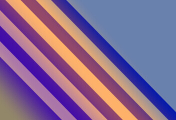 Purple, yellow, color lines on blue background. Illustrations, graphic, wallpaper, texture, abstract, background, presentation space