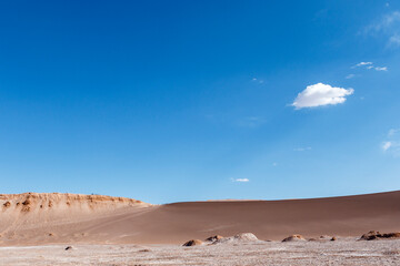 Valle de la Luna in Atacama desert, Antofagasta, Chile, South America