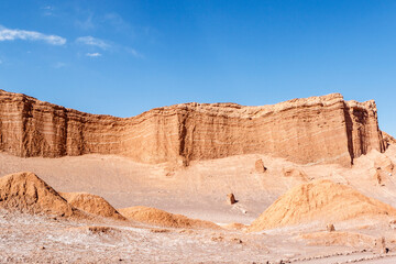 Valle de la Luna in Atacama desert, Antofagasta, Chile, South America
