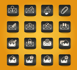 envelope icon set