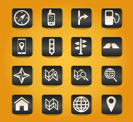 Navigation simply icons