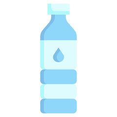 WATER BOTTLE flat icon,linear,outline,graphic,illustration