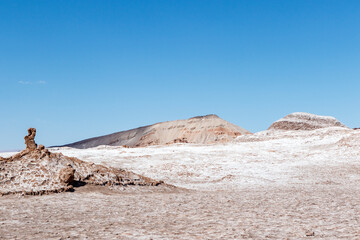 Three Women, Valle de la Luna in Atacama desert, Antofagasta, Chile, South America