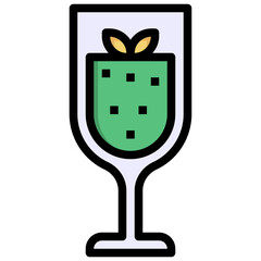 PUDINA CHAAS filled outline icon,linear,outline,graphic,illustration