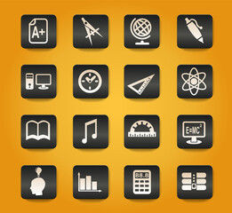 education icon set