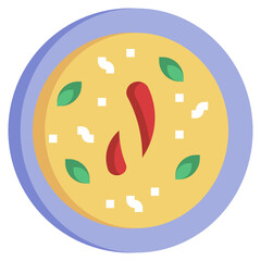 GUJARATI DAL flat icon,linear,outline,graphic,illustration