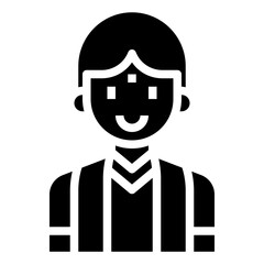 MAN glyph icon,linear,outline,graphic,illustration