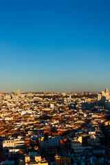Fototapeta premium Rooftop 360º, desde el Hotel Riu, en la Plaza de España de Madrid, Comunidad de Madrid, España.