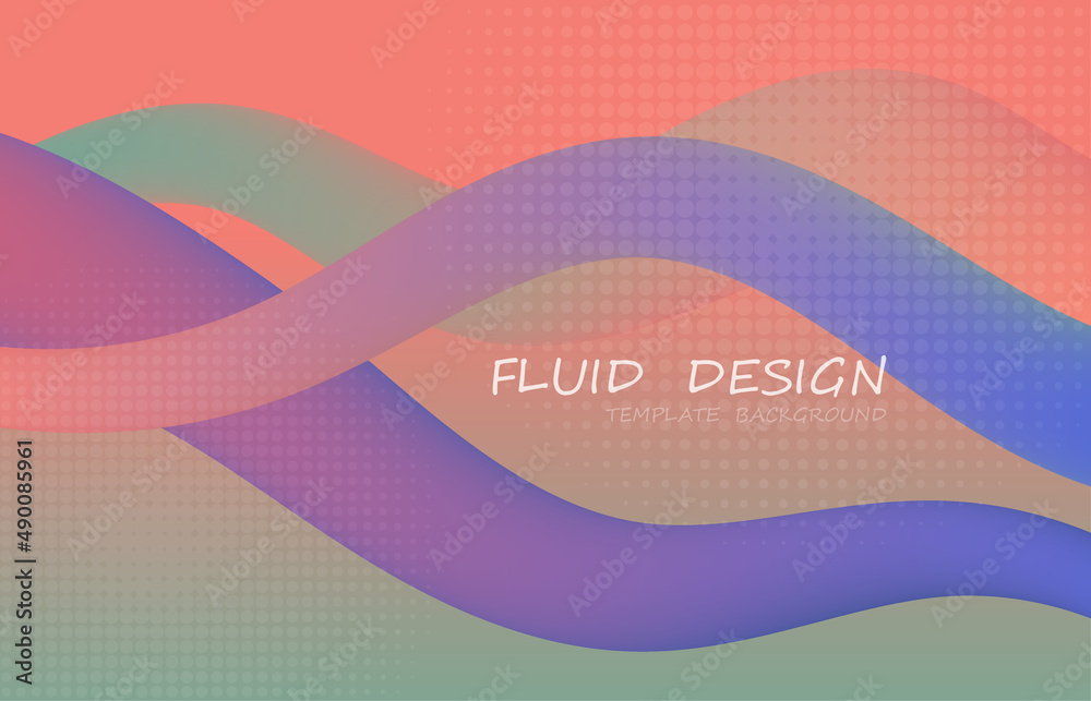 Poster abstract gradient lines pattern decorative artwork with halftone. overlapping with stripe line futur