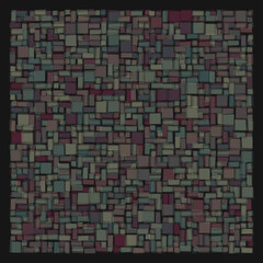 Fototapeta premium Offset Quads generative art background art illustration