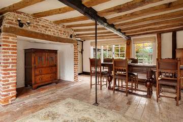 Dining room in 17th Century cottage