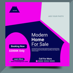 Social Media Post Design Template 