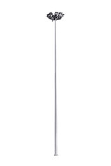 Street light pole isolated on a white background