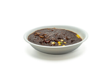 Jajangmyeon is noodles topped with a thick sauce made of chunjang, minced pork and vegetables.
