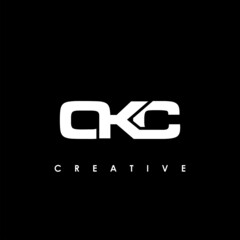 OKC Letter Initial Logo Design Template Vector Illustration