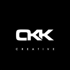 Fototapeta premium OKK Letter Initial Logo Design Template Vector Illustration