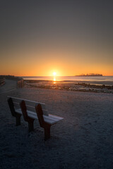 Winter Sunrise At The Park