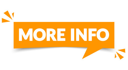 Modern More Info Speech Bubble