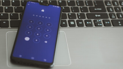 cyber security in two-step verification, Login, User, identification information security and...
