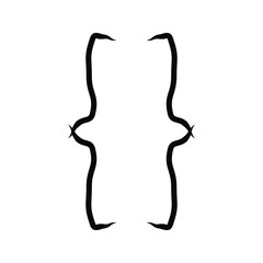 Parentheses Icon. Bracket, Curly, Brace, Punctuation Symbol - Vector illustration.