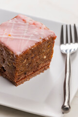 still life of punch cake