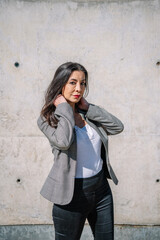 Obraz premium Portrait of beautyful and confident business woman