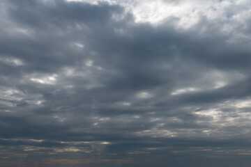Fototapeta premium ciel sombre