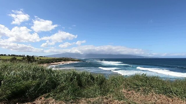 Hookipa outlook Maui Hawaii USA shot three